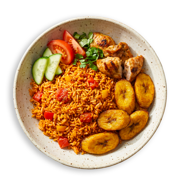Vibrant Jollof Rice